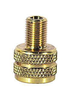 Adapter mosiężny do pompowania zaworów GIGANT VG12 ze standardową końcówką VG8