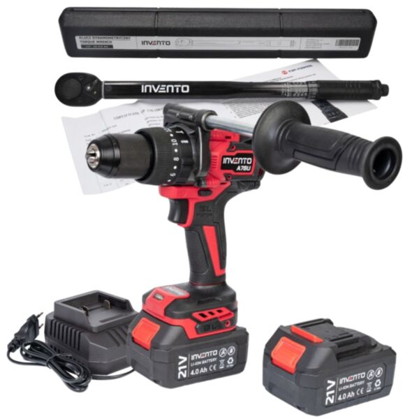 Zestaw INVENTO PXA78U + bateria 4Ah (x2) + INVTQ12-210 GRATIS!