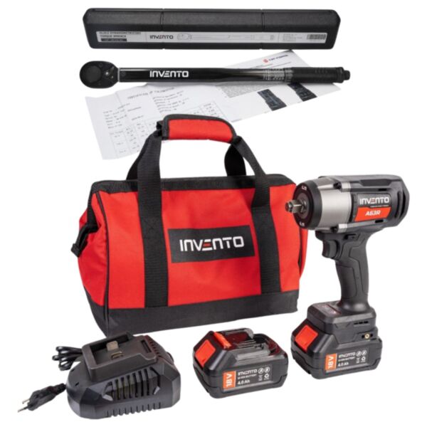 Zestaw INVENTO PXA63R + bateria 4Ah (x2) + INVTQ12-210 GRATIS!