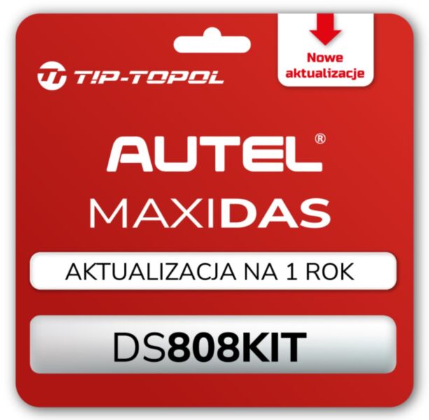 AKTUALIZACJA AUTEL MaxiDAS DS808 PL 1 ROK