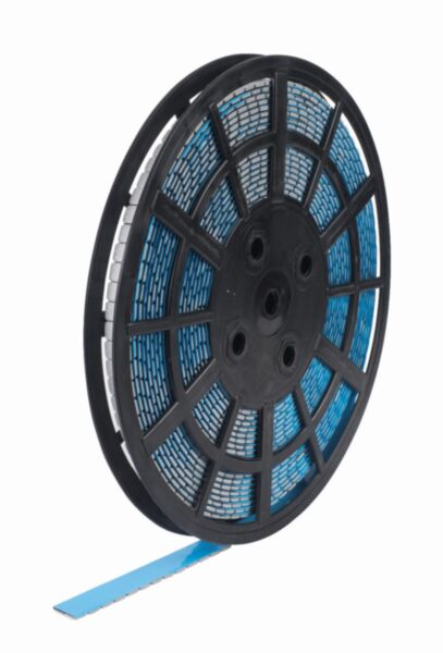 Rolka ciężarków klejonych  szarych zaokrąglonych 5g stalowych