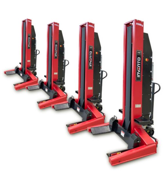 INVENTO EL 85 - Bezprzewodowe kolumny przestawne 8,5T - zestaw 4 kolumn