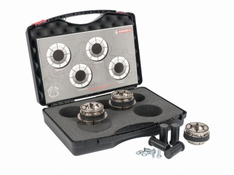 Haweka DUO-EXPERT 40 mm, 3 tuleje w walizce 54 - 78 mm