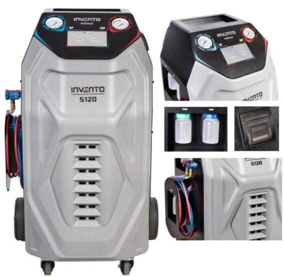 STACJA DO OBSŁUGI KLIMATYZACJI INVENTO S120 R1234yf