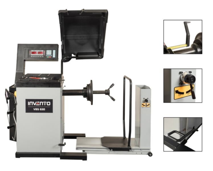 INVENTO VBS 630 - Wyważarka do kół ciężarowych