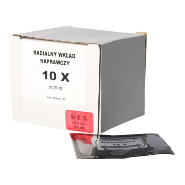 10X - Radialny wkład naprawczy, 62x83 mm
