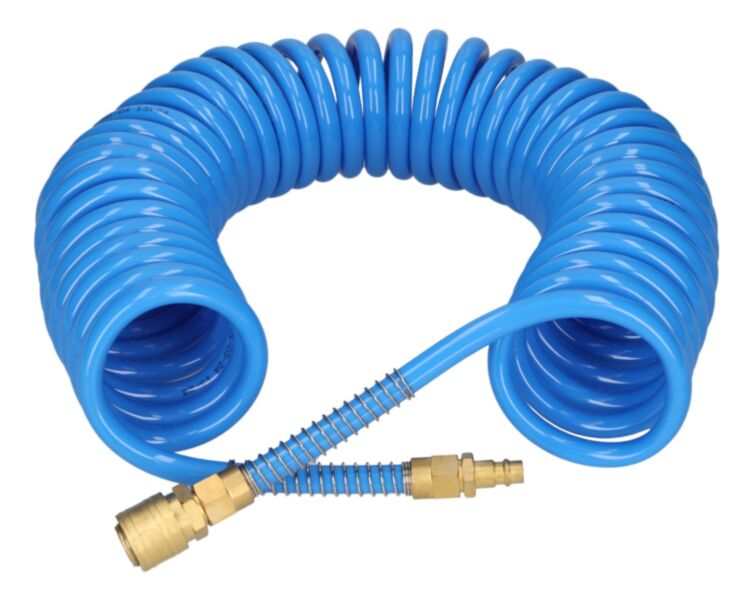 Wąż Pneumatyczny Spiralny Poliuretanowy 8x12mm 10m