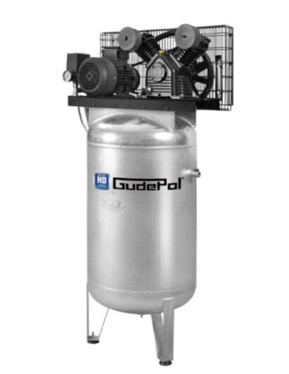 Sprężarka tłokowa GUDEPOL 270 litrów pionowy, 15 bar, 4 kW