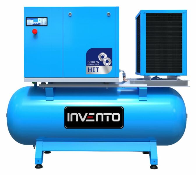 Sprężarka śrubowa Invento HT710, 500 litrów, 10 bar, 7,5 kW