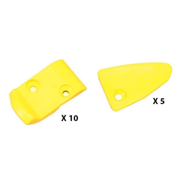 Zestaw osłon plastikowych na stopkę montażową 944LL nowy typ (5+10)