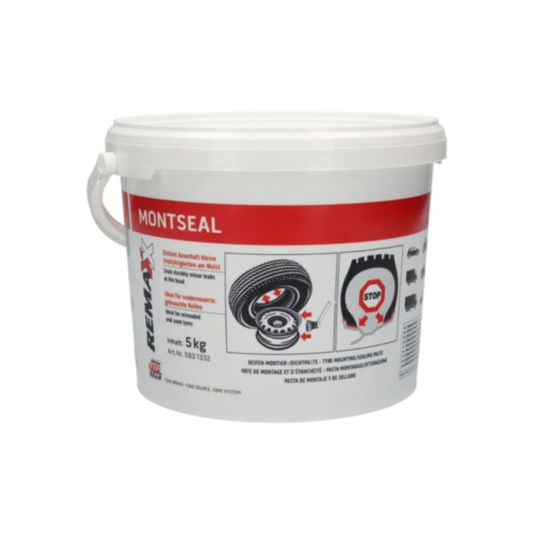  Remaxx Montseal 5kg Pasta montażowa uszczelniająca - do opon bieżnikowanych lub na używanych obręczach