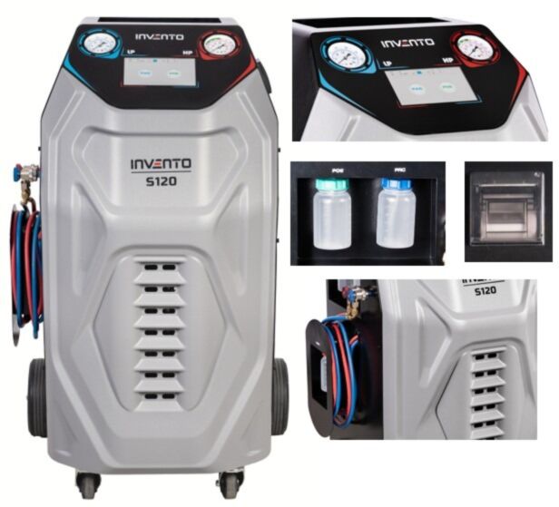 STACJA DO OBSŁUGI KLIMATYZACJI INVENTO S120 R134A