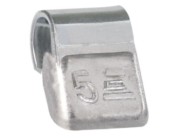 Ciężarki Ołowiane Nabijane 5g do Stalowych Felg INVENTO 100 szt