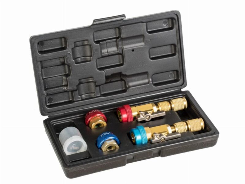 Zestaw do wymiany zaworków bez odzysku czynnika HP LP R1234yf R134a