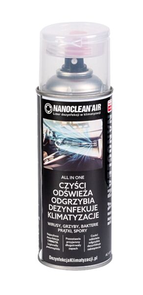 Nanoclean odgrzybiacz biobójczy z atestem PZH 5w1