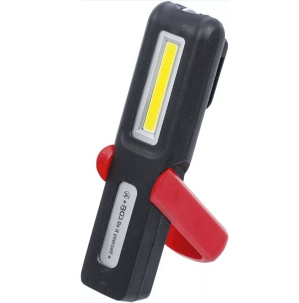 Lampa ręczna warsztatowa 3W LED COB z magnesem i hakiem 