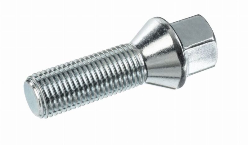 Śruba mocująca M14x1,5, gwint 35mm, stożek, klucz 17