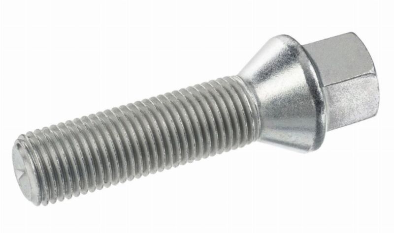 Śruba mocująca M14x1,5, gwint 45mm, stożek, klucz 17