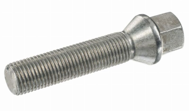 Śruba mocująca M14x1,5, gwint 55mm, stożek, klucz 17