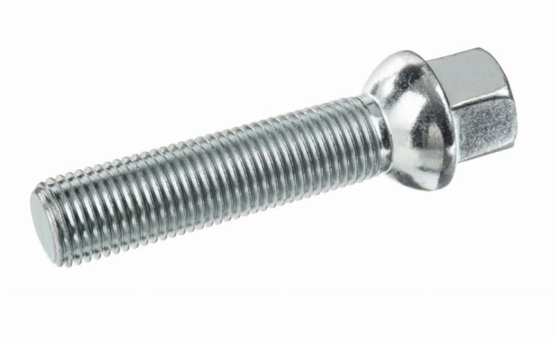 Śruba mocująca M14x1,5, gwint 55mm, kula, klucz 17