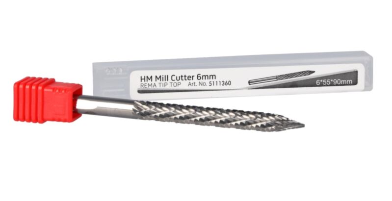 Frez HM-ECO 6x90mm do usuwania i obróbki kordu opony