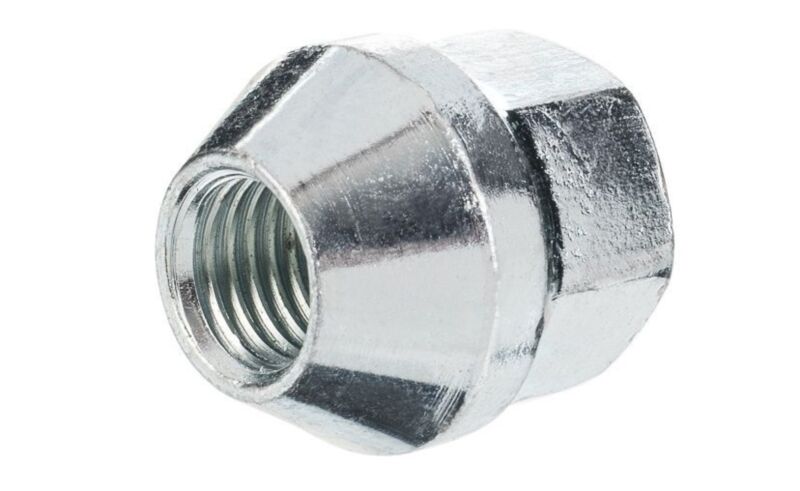 Nakrętka mocująca M12x1,5 otwarta, z kołnierzem, 25mm, klucz 19 TUV