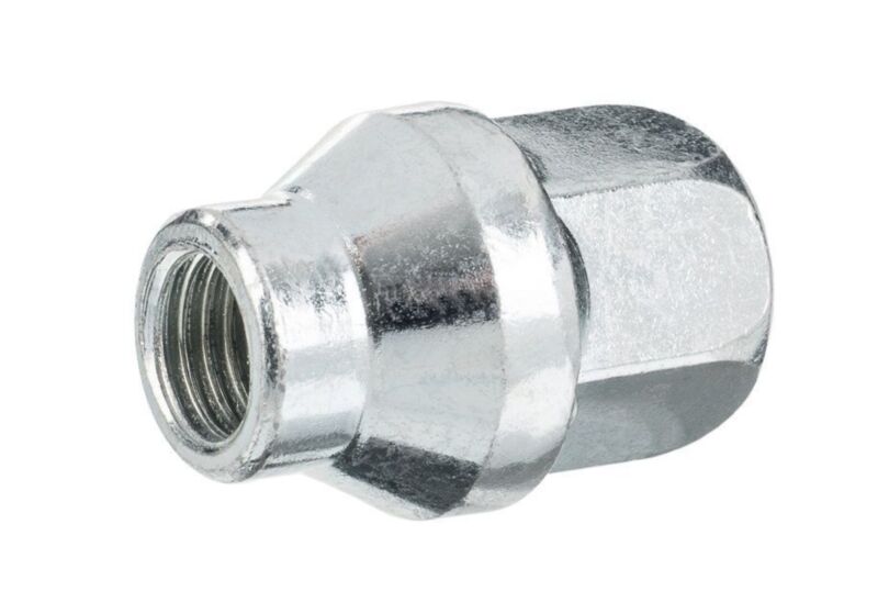 Nakrętka mocująca M12x1,5 zamknięta, 34mm, stożek z prowadzeniem, klucz 19 TUV