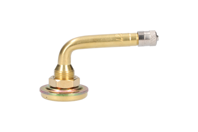 Zawór mosiężny skręcany typ SW1 o długości 43 mm do kół dętkowych