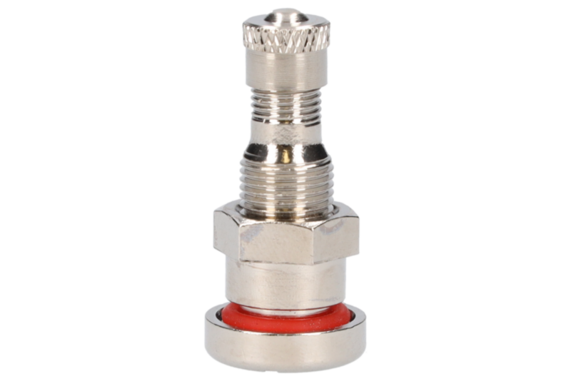 Zawór metalowy niklowany 36 MS V2.04.1 do kół bezdętkowych samochodów ciężarowych i autobusów