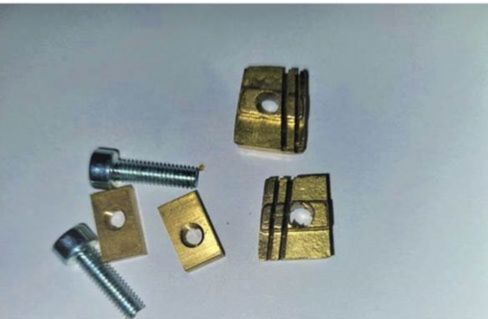 Kostki do mocowania nożyków do nacinarki Rubber Cut 414