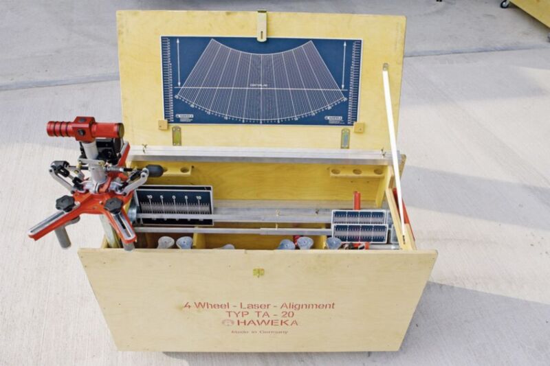 Axis500 Urządzenie do geometrii ciężarowej HAWEKA (geometria)