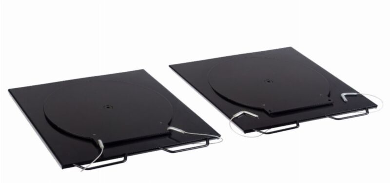 Obrotnice mechaniczne, 2 szt. 450x450x40mm