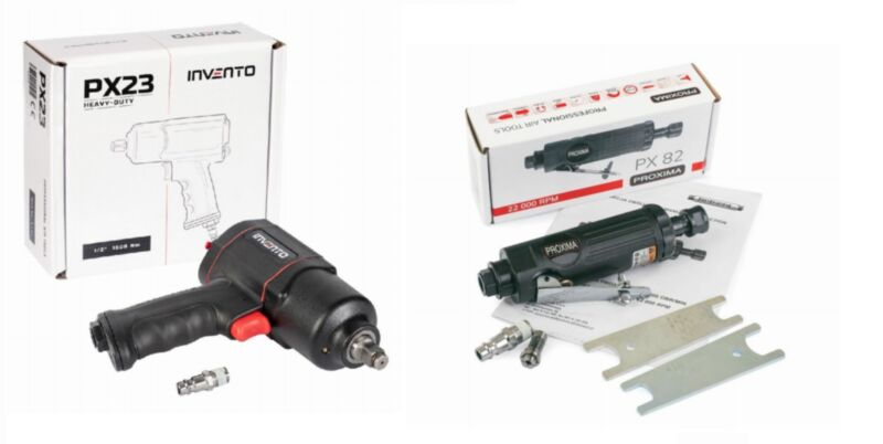 Zestaw INVENTO klucz udarowy 1/2