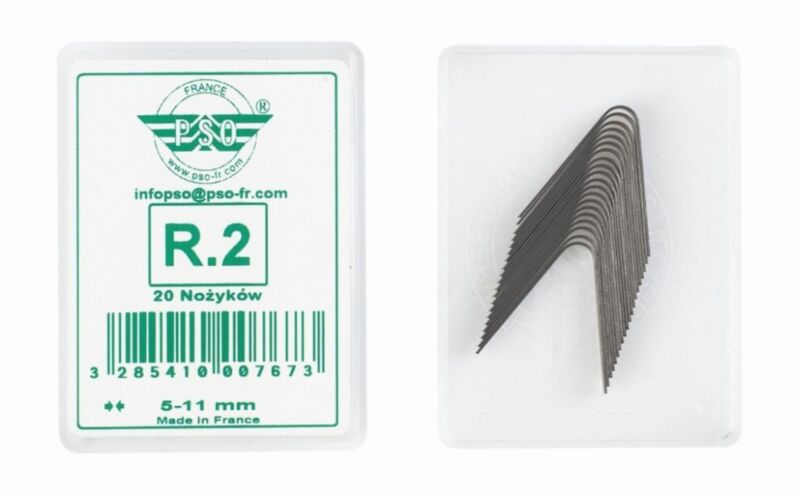 R-2 - Nożyki do nacinarka bieżnika PS15, 5-11mm