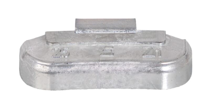 Ciężarki Cynkowe Nabijane do felg stalowych INVENTO 100 szt 25g