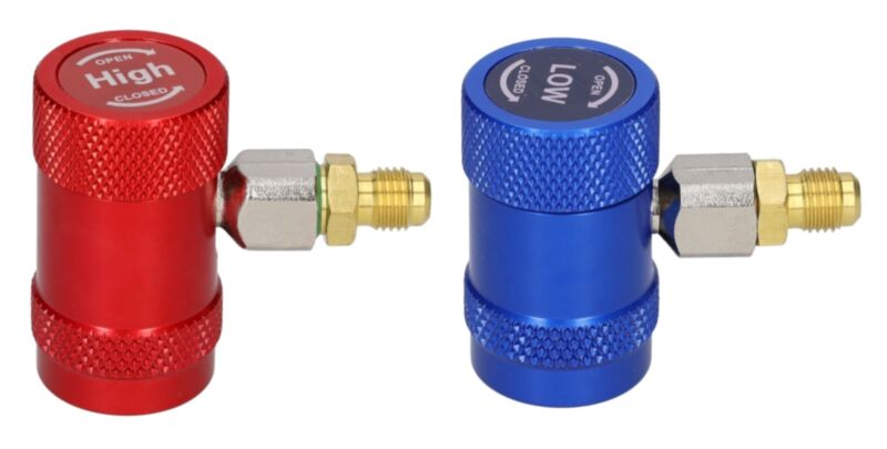 Zestaw szybkozłączy serwisowych konektorów HP i LP R1234yf M12x1,5