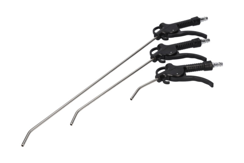 PISTOLETY DO PRZEDMUCHIWANIA ZESTAW 3 SZTUKI DŁUGI