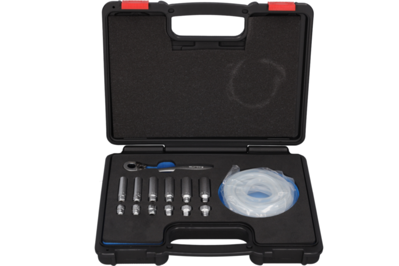 ZESTAW DO ODPOWIETRZANIA HAMULCÓW WYSYSARKA PŁYNU