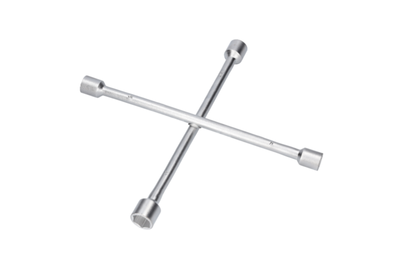 Klucz krzyżakowy do kół – 17, 19, 22 mm i 13/16
