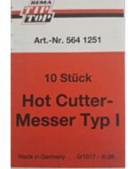 Nożyk do wycinarki wkładów HOT CUTTER 400