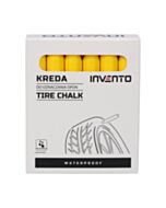 Kreda marker do opon wodoodporna Żółta Invento , 12szt