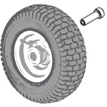 Kółka pneumatyczne do Cattini YAK 330/N