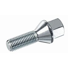 Śruba mocująca M12x1,5, gwint 28mm, stożek, klucz 17