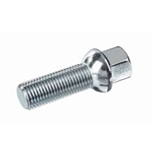 Śruba mocująca M14x1,5, gwint 35mm, kula, klucz 17