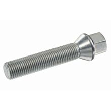 Śruba mocująca M14x1,5, gwint 60mm, stożek, klucz 17