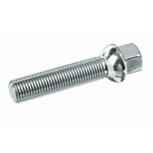 Śruba mocująca M14x1,5, gwint 55mm, kula, klucz 17