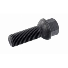 Śruba mocująca M14x1,5, gwint 35mm, kula, klucz 17, Geomet czarna