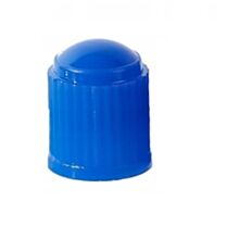 Niebieskie Nakrętki Kapturki Czapeczki na Zawory 100 szt