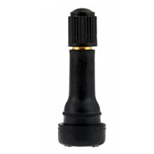 Zawór gumowy EPDM do bezdętkowych kół motocyklowych czarny TR 438 1 sztuka