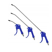 Zestaw 3 pistoletów do przedmuchiwania powietrzem Dysze 100/300/500 mm Uchwyt z tworzywa